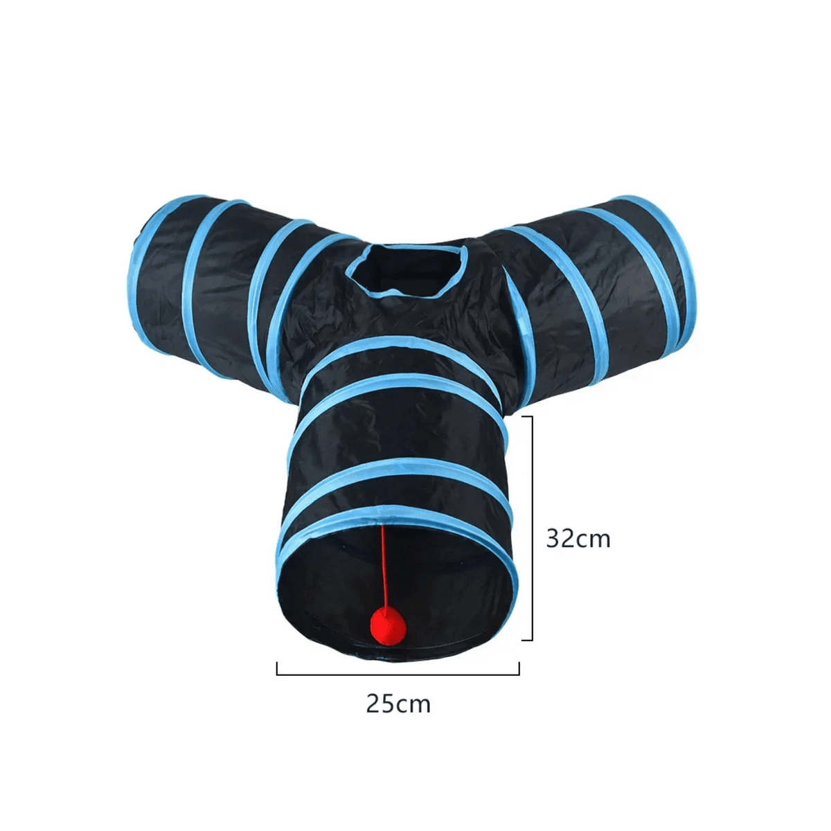 Foldable Cat Tunnel with Crinkle Sound – ComfortPeak™