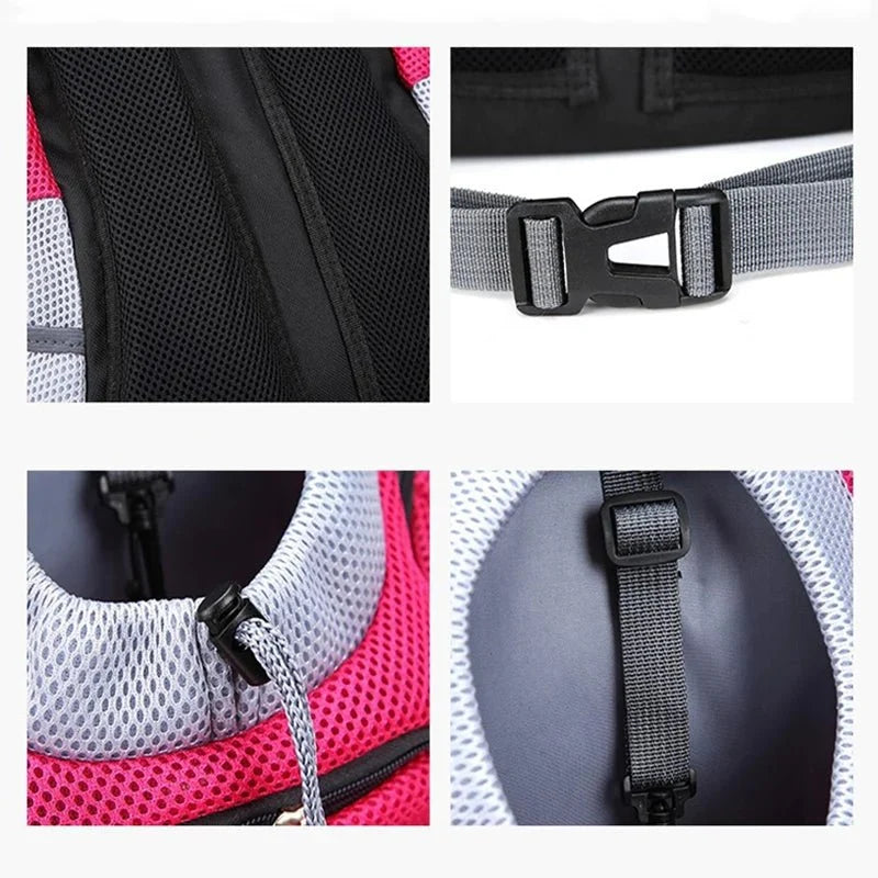 Portable Pet Carrier Backpack for Small Dogs & Cats – VoyageLink™