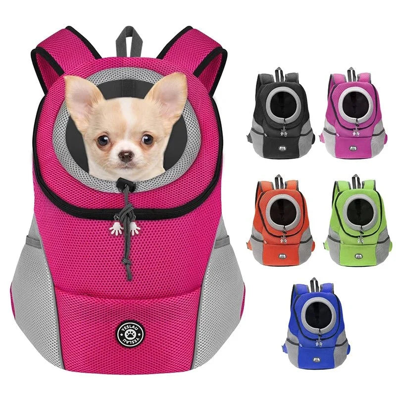 Portable Pet Carrier Backpack for Small Dogs & Cats – VoyageLink™