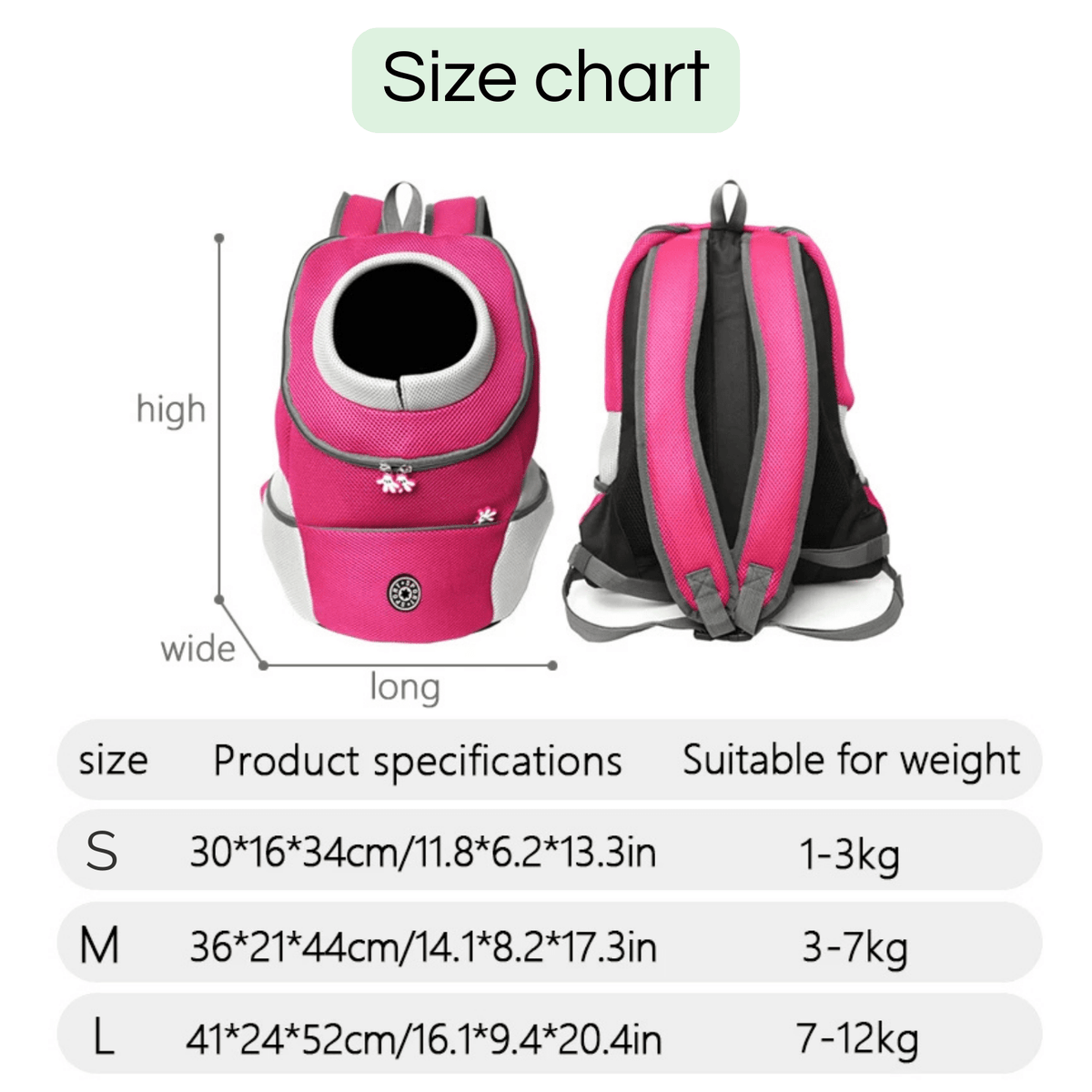 Portable Pet Carrier Backpack for Small Dogs & Cats – VoyageLink™
