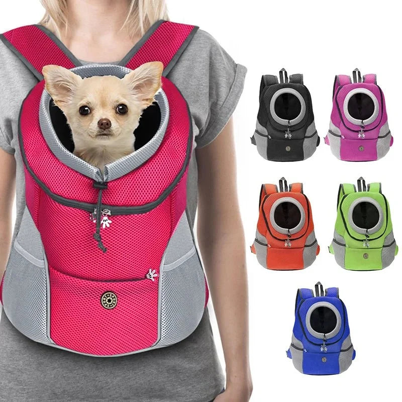 Portable Pet Carrier Backpack for Small Dogs & Cats – VoyageLink™