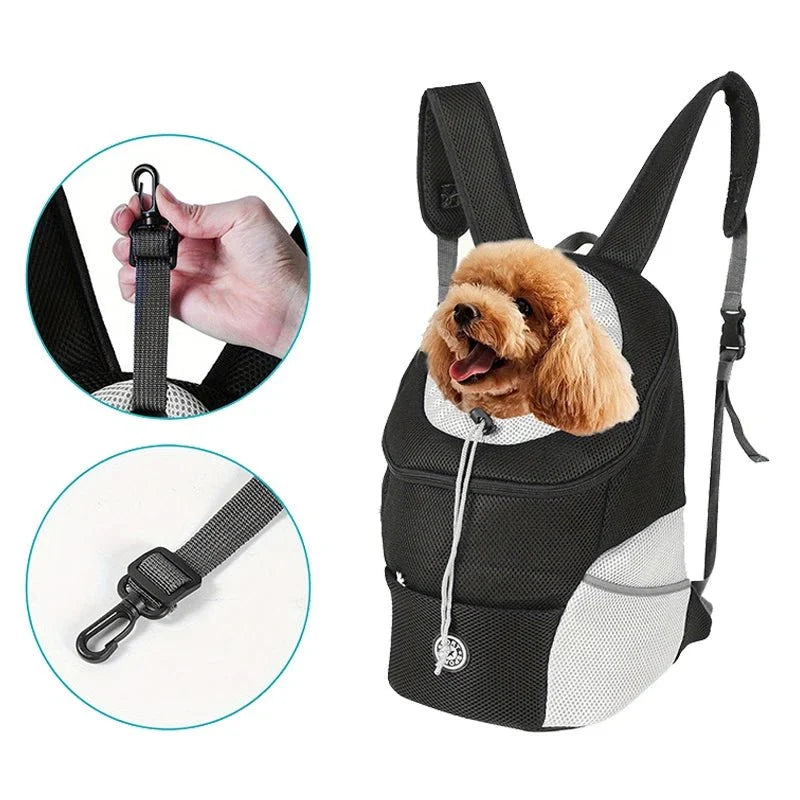 Portable Pet Carrier Backpack for Small Dogs & Cats – VoyageLink™