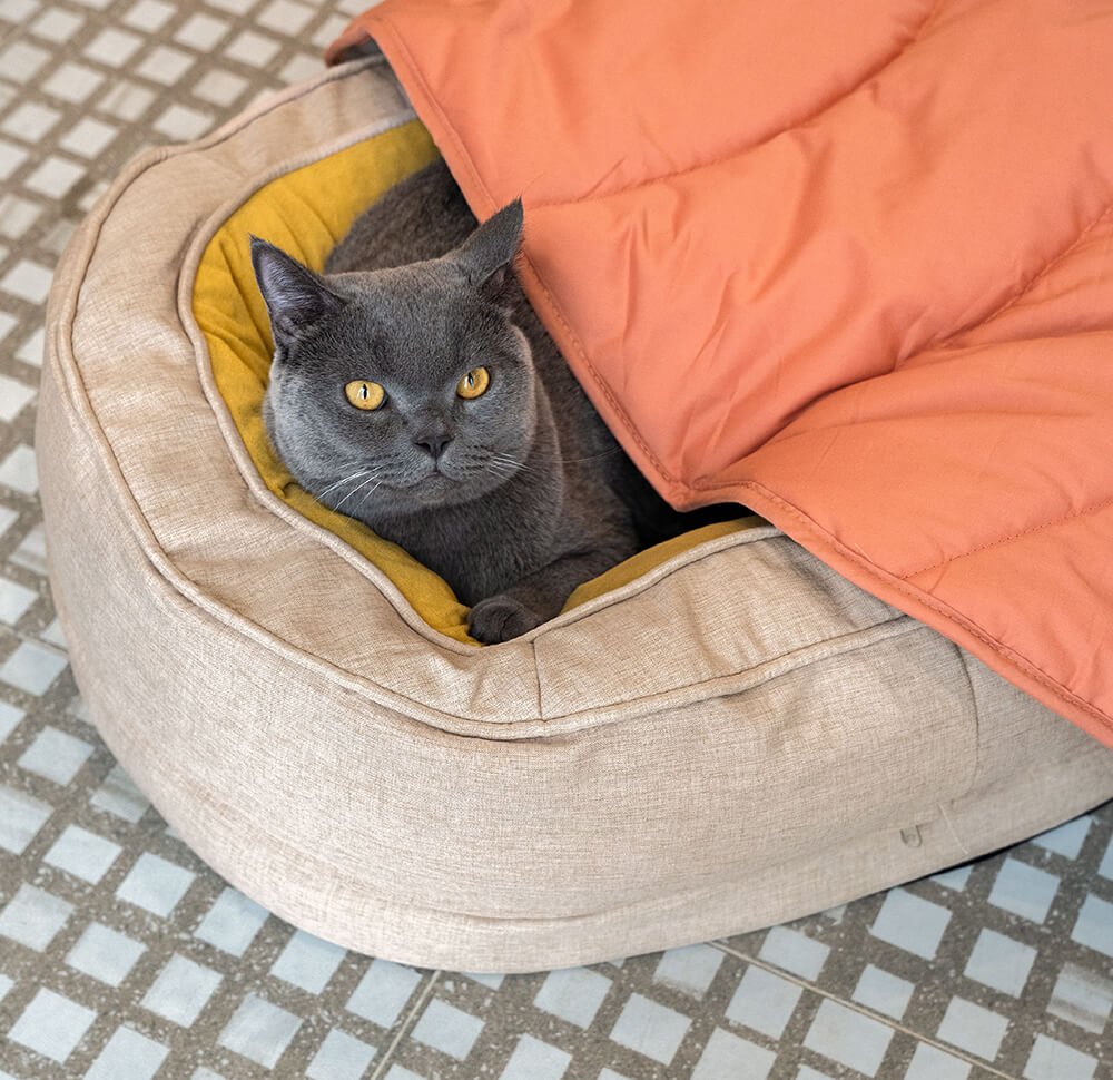 Soft Plush Pet Bed for Dogs & Cats – HavenSphere™