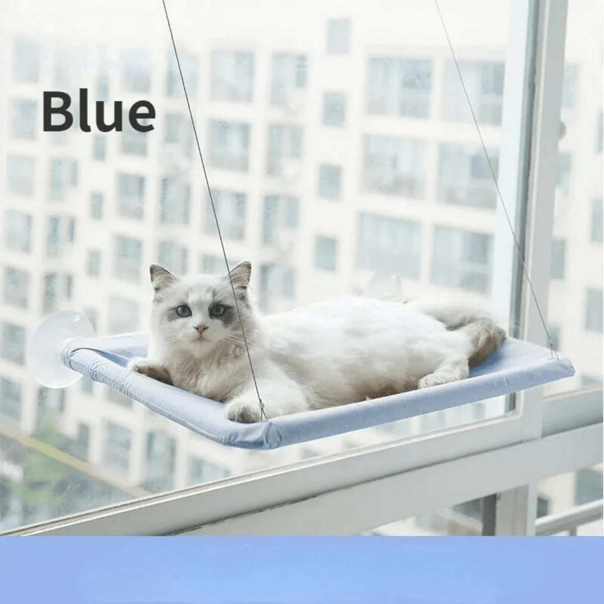 Tailented SoftPeak™ – Pet Window Hammock for Cats