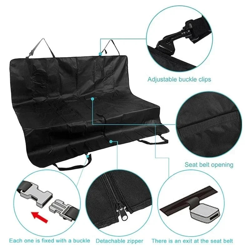 Waterproof Non-Slip Dog Car Seat Cover – TravelGo™