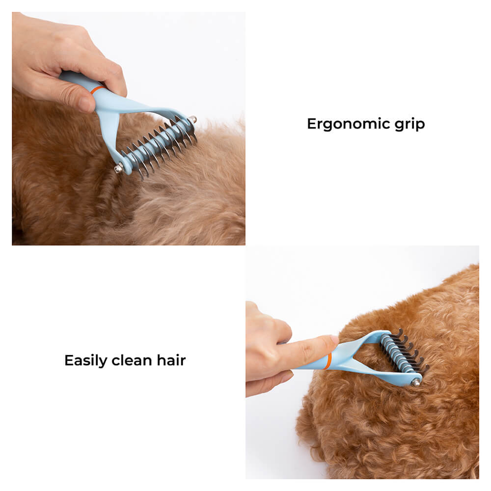 Pet Detangling Grooming Comb – FreshPort™