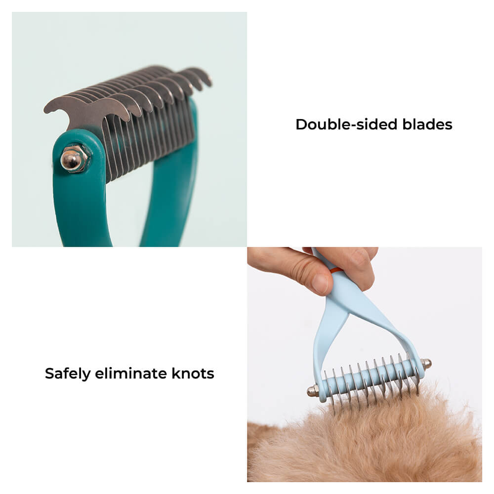 Pet Detangling Grooming Comb – FreshPort™