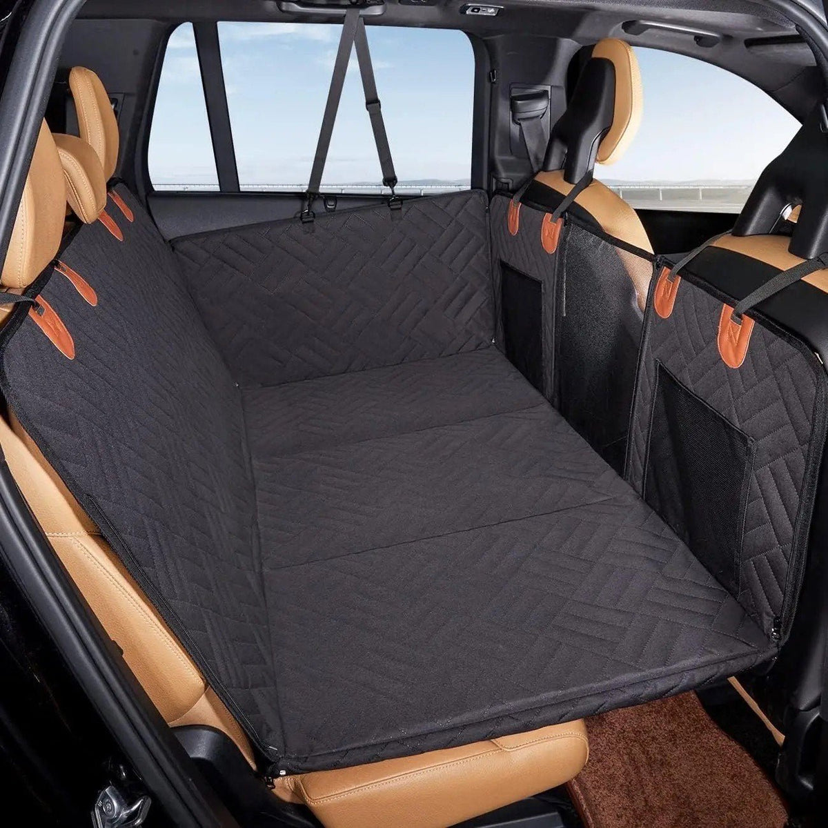 Tailented SeatCare™ – Waterproof Pet Car Seat & Cargo Protection Cover for Dogs