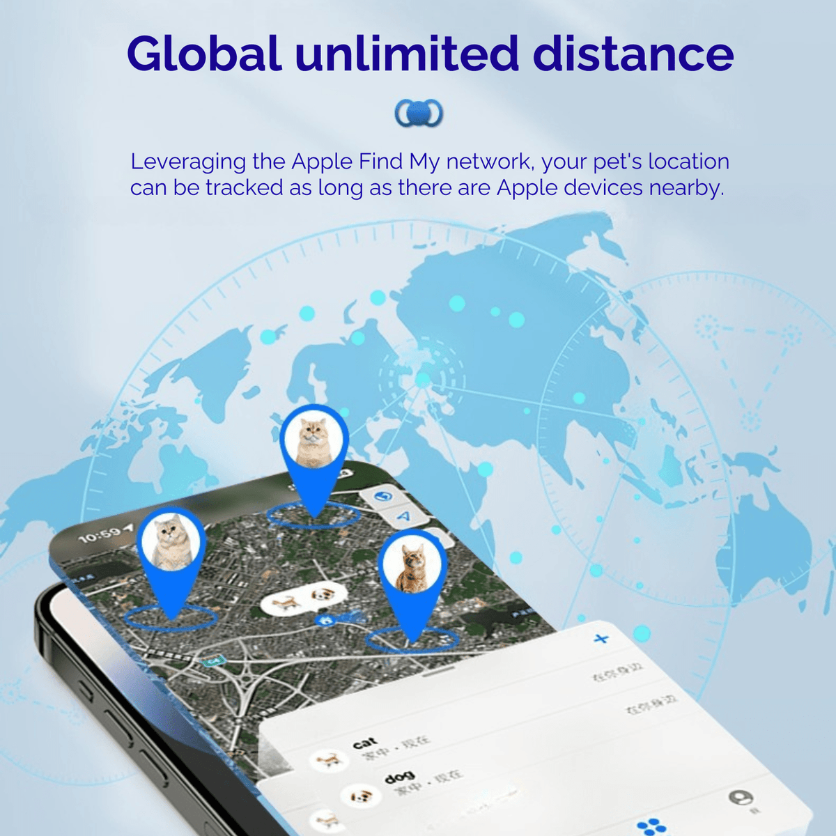 Smart Pet Tracker for iOS – LocateBalance™