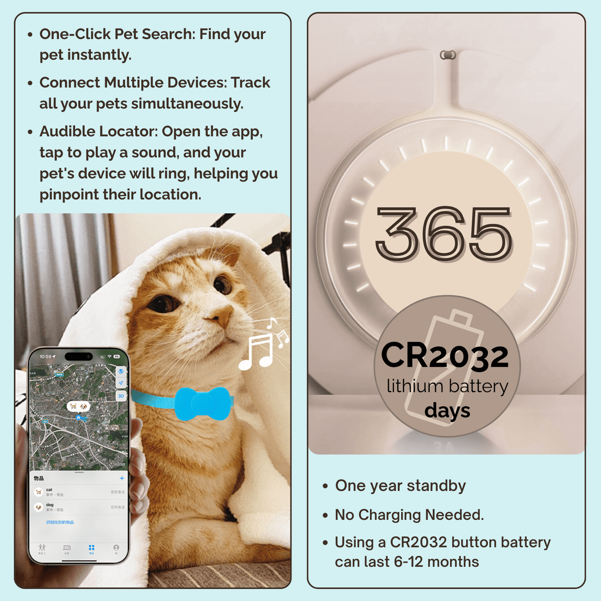 Smart Pet Tracker for iOS – LocateBalance™