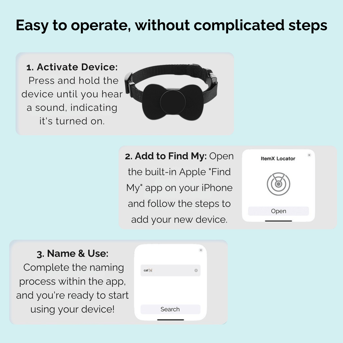 Smart Pet Tracker for iOS – LocateBalance™