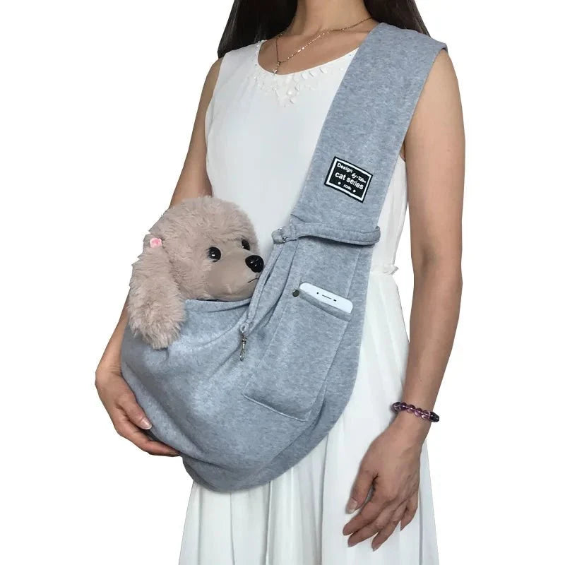 Pet Shoulder Carrier Bag for Dogs & Cats – TransitPeak™