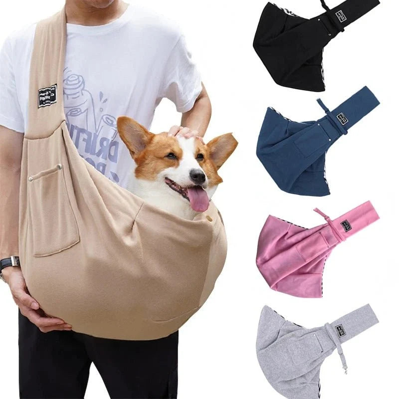 Pet Shoulder Carrier Bag for Dogs & Cats – TransitPeak™