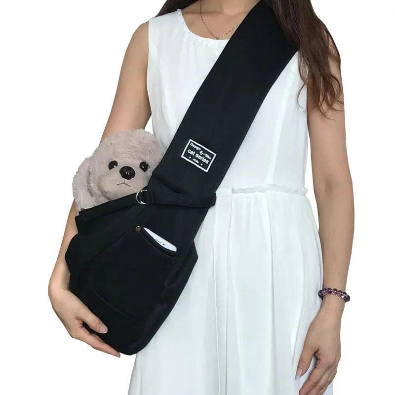 Pet Shoulder Carrier Bag for Dogs & Cats – TransitPeak™