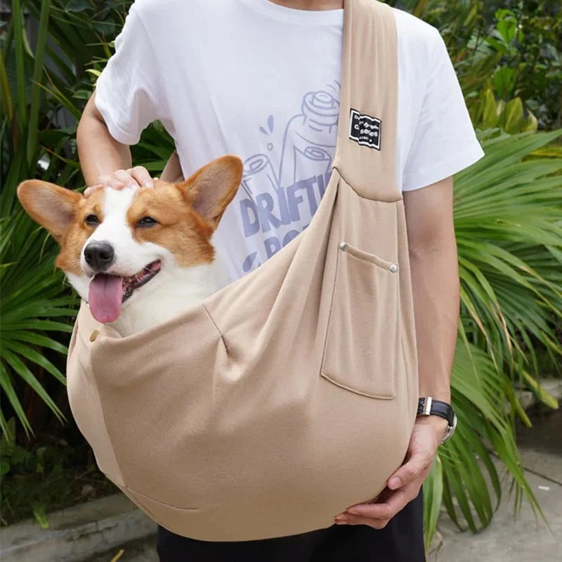 Pet Shoulder Carrier Bag for Dogs & Cats – TransitPeak™