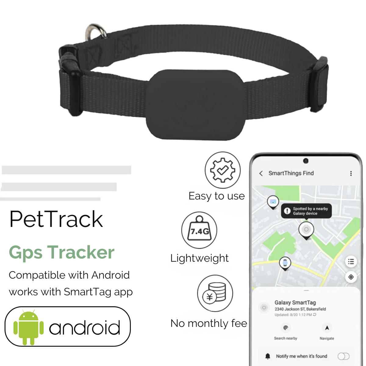 GPS Pet Tracker for Android Devices – GuideTrail™