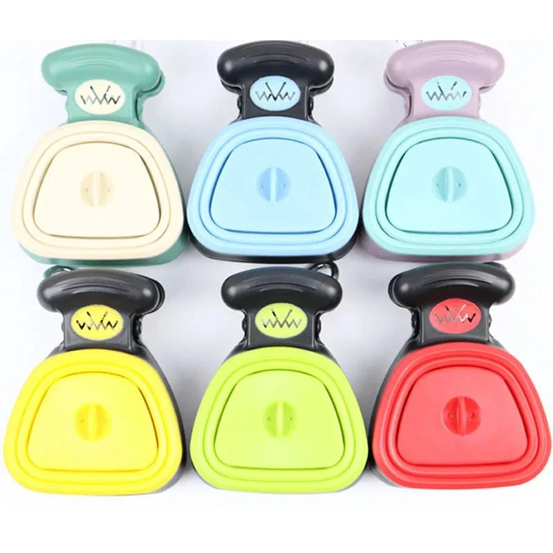 Foldable Dog Poop Scoop with Waste Bags – FreshElite™