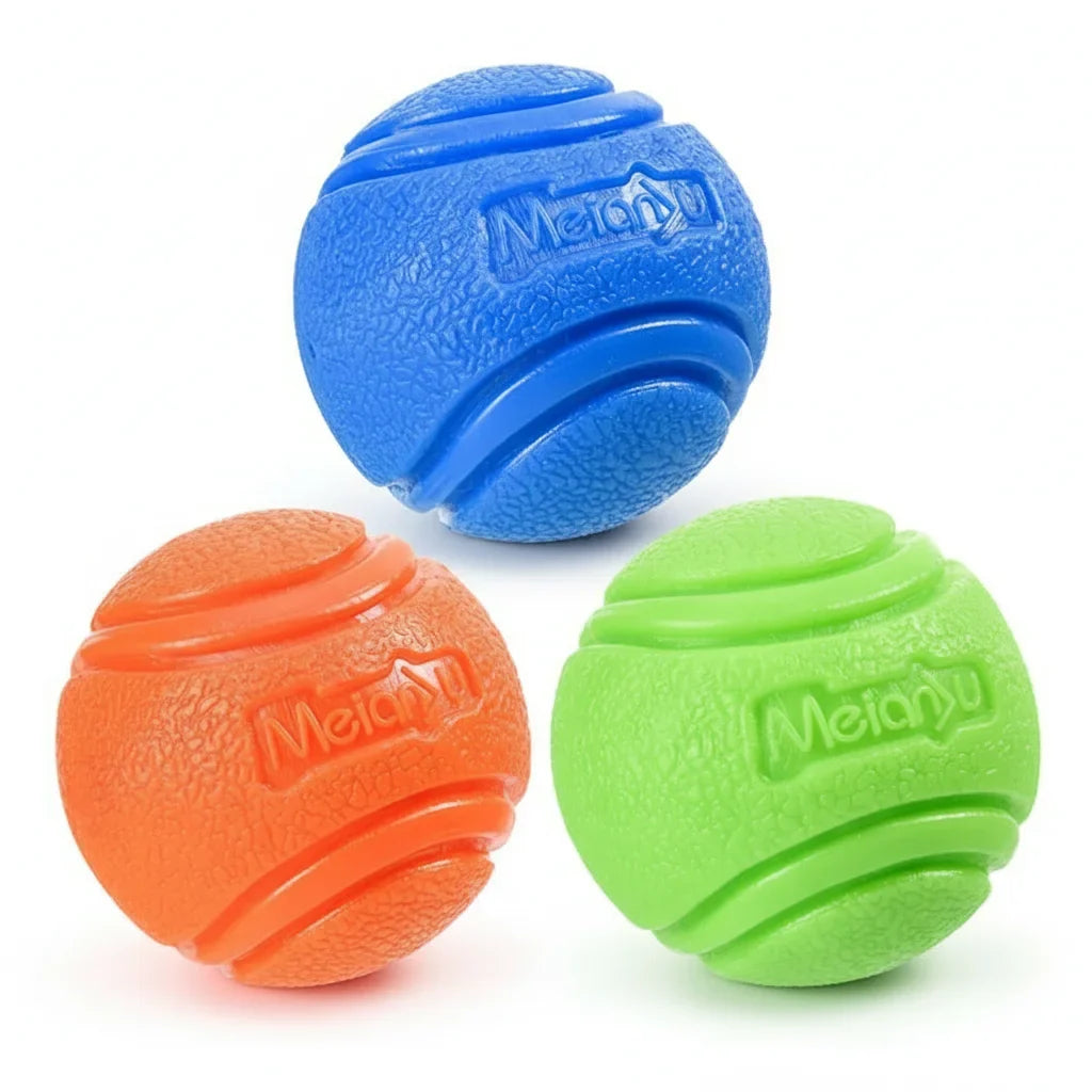 Rubber Dental Dog Ball – FetchSafe™