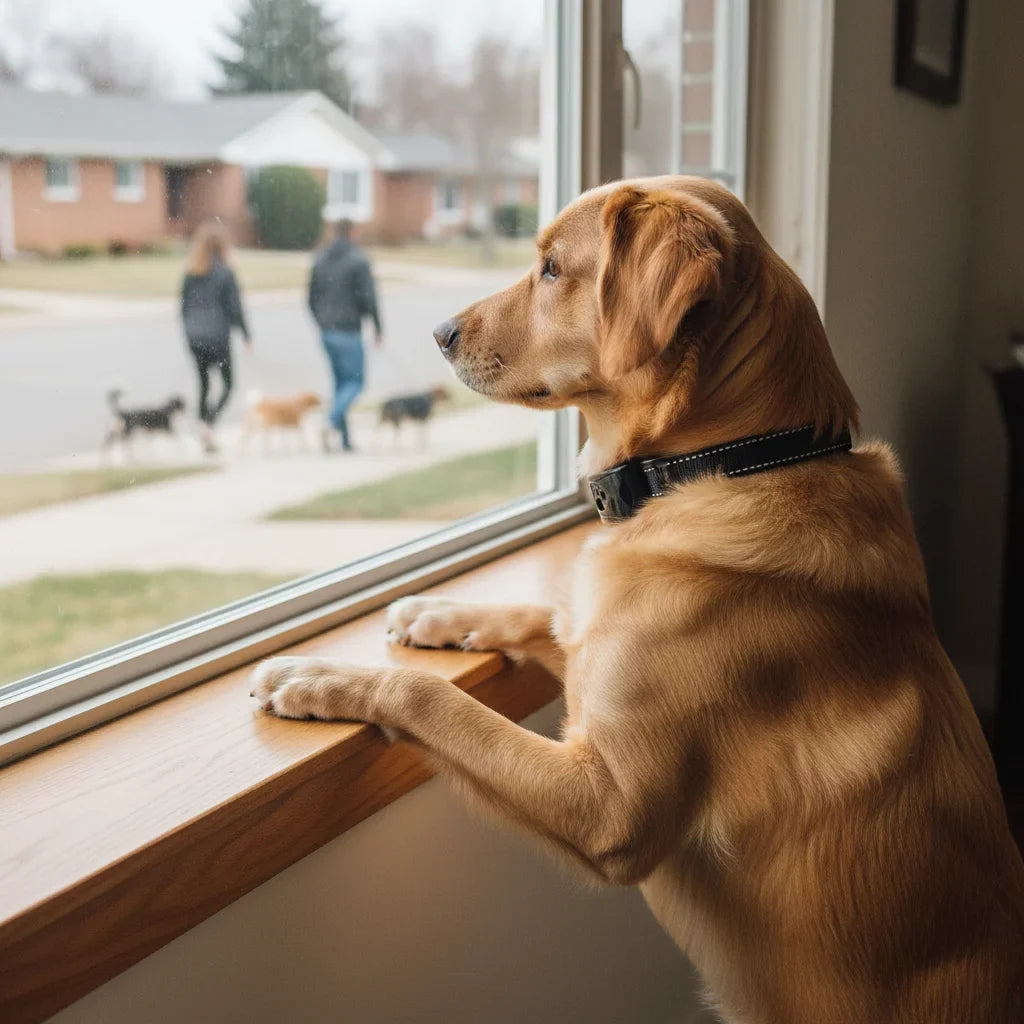 Adjustable Anti-Bark Training Collar with Vibration – HoldCore™