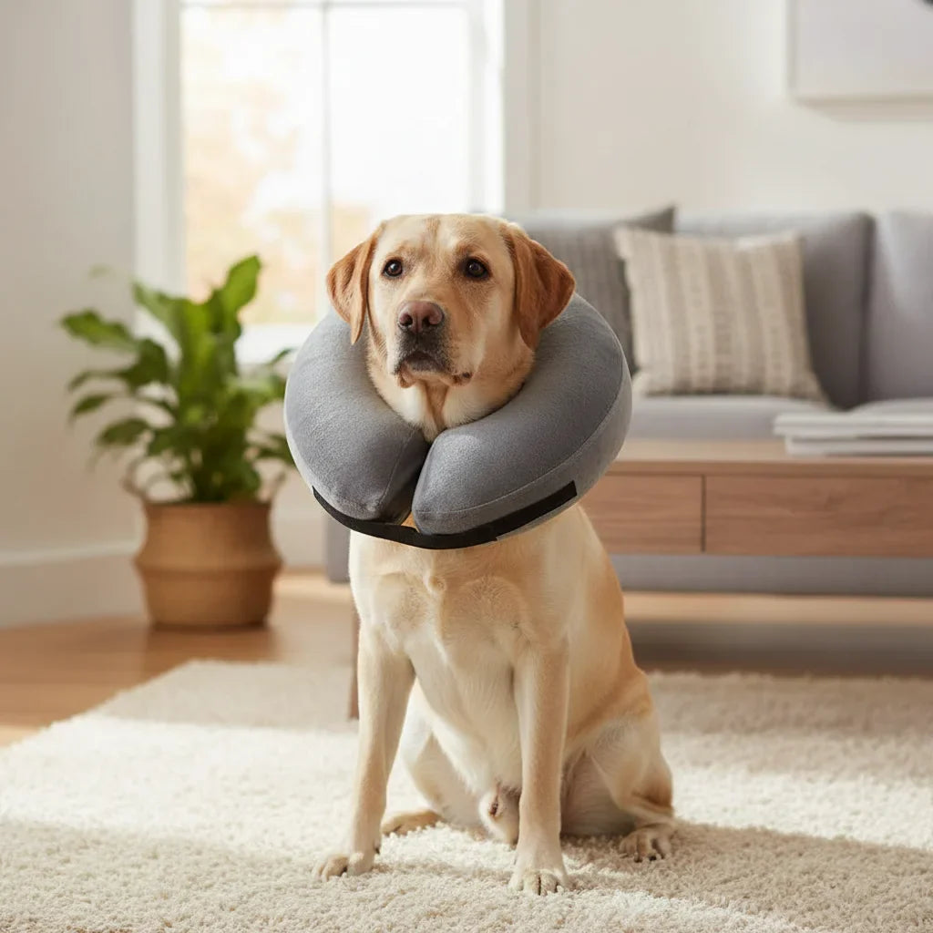 Inflatable Protective Collar for Dogs & Cats – TrailGo™