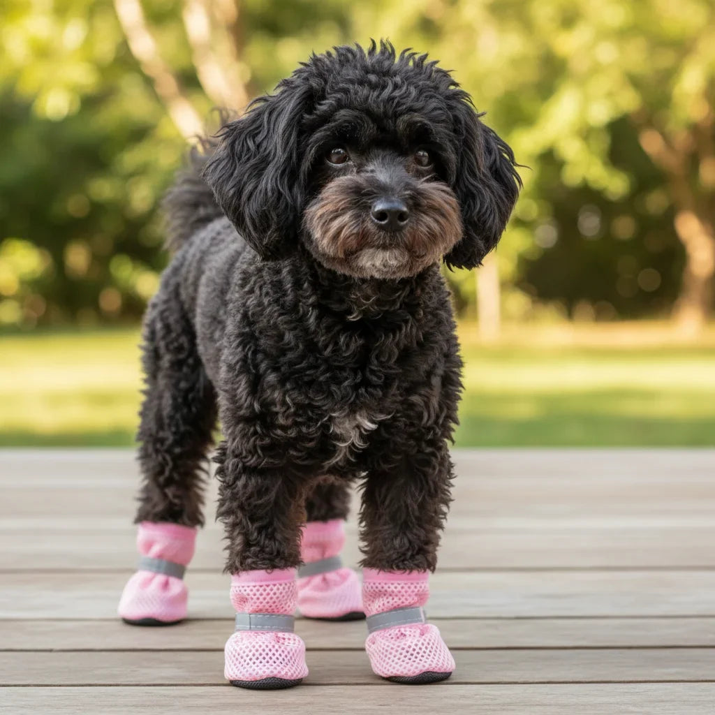Breathable Non-Slip Dog Shoes – StarterMate™