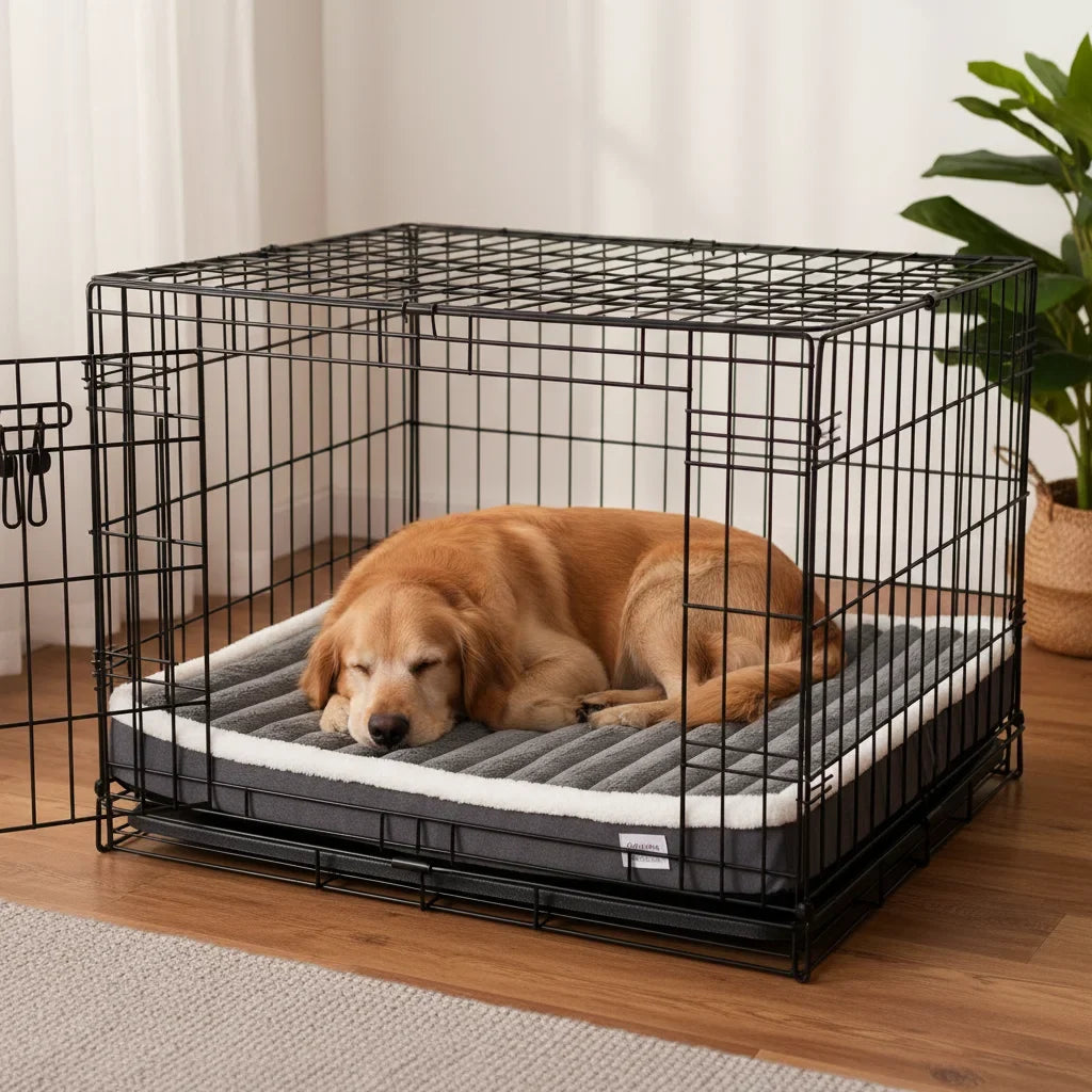 Orthopedic Plush Dog Bed – NestPort™