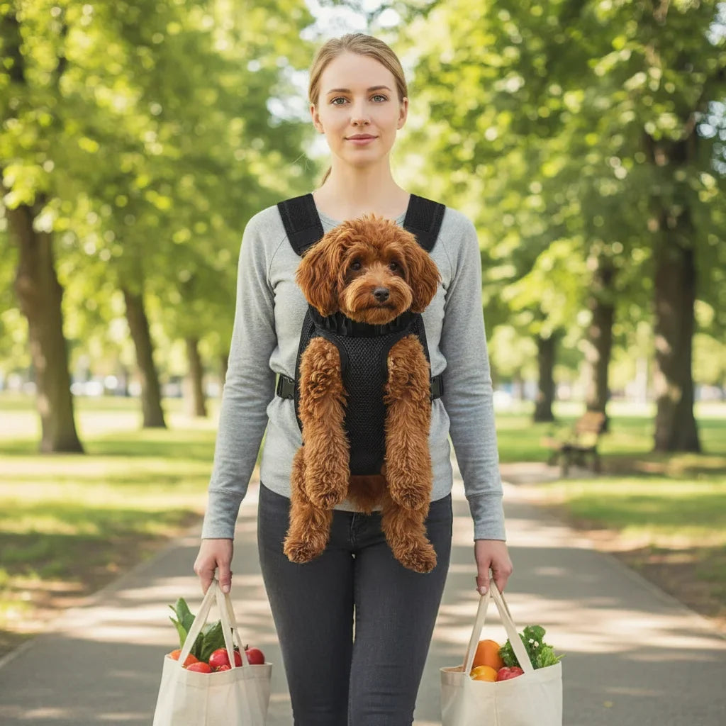 Adjustable Pet Carrier Backpack – PawPortEssentials™