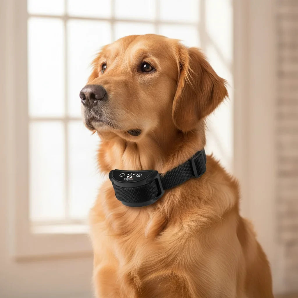 Adjustable Anti-Bark Training Collar – FlexLuxe™