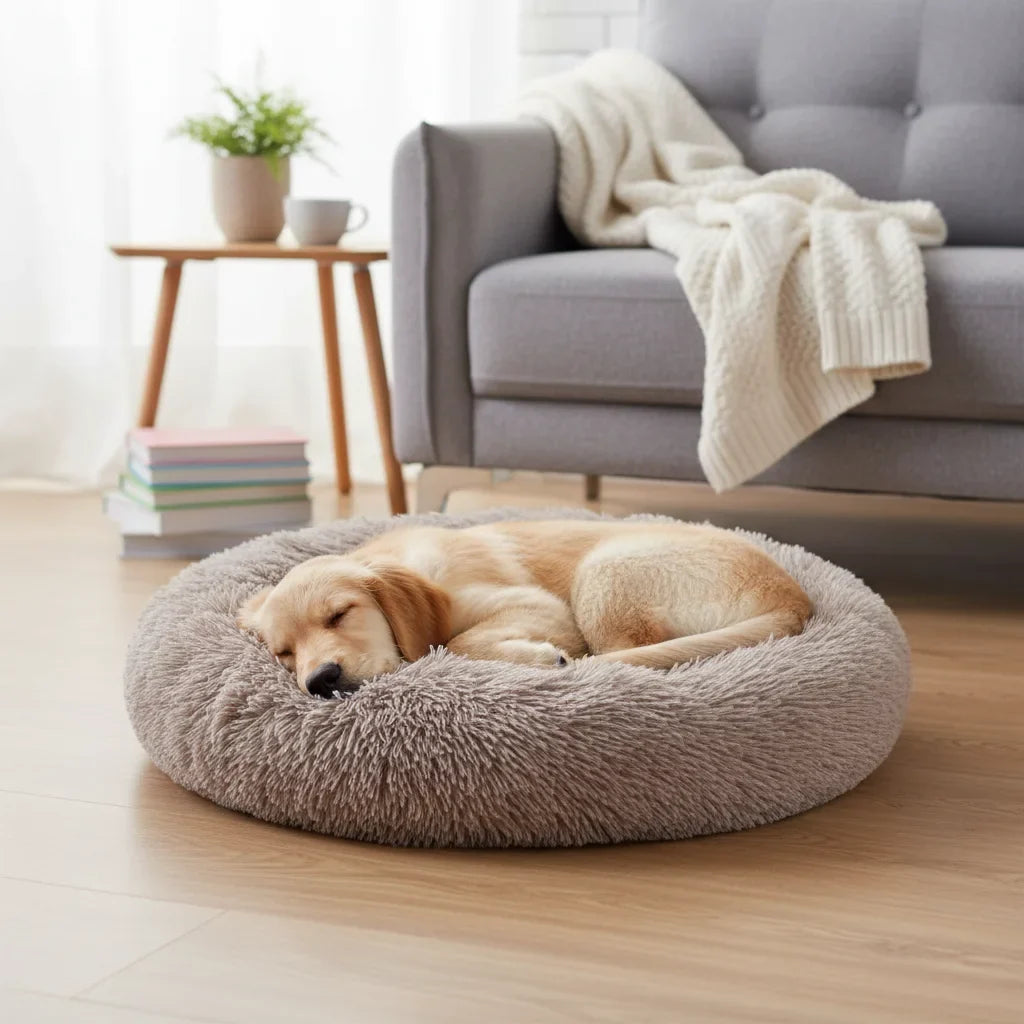 Calming Donut Dog & Cat Bed – LoungeStyle™
