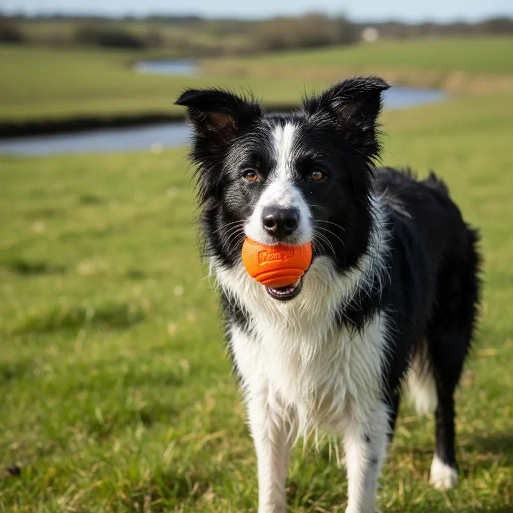 Rubber Dental Dog Ball – FetchSafe™