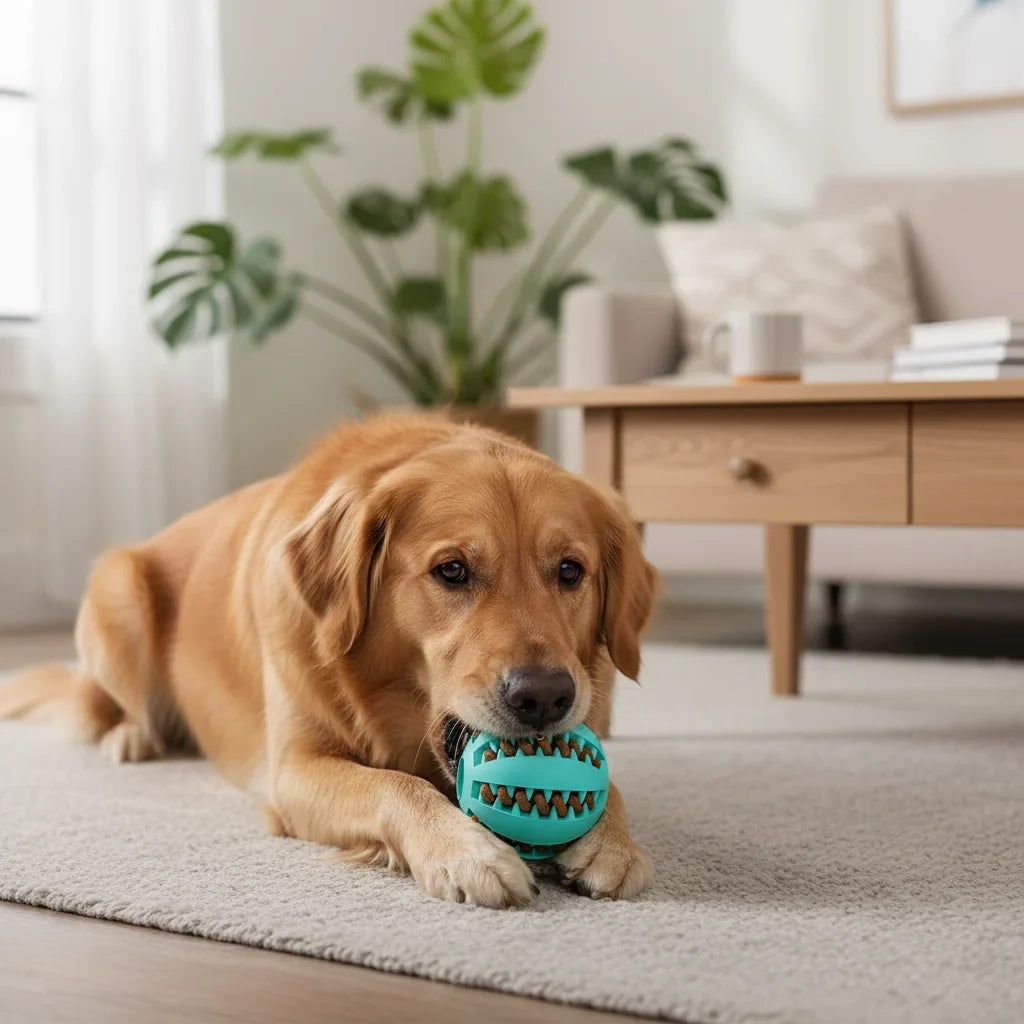 Interactive Dental Chew Ball for Dogs – DineAdventure™