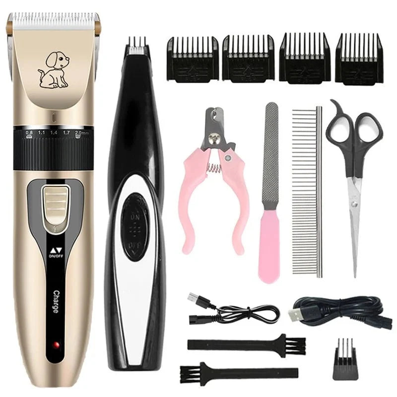 Electric Pet Clipper Grooming Kit – EaseCraft™