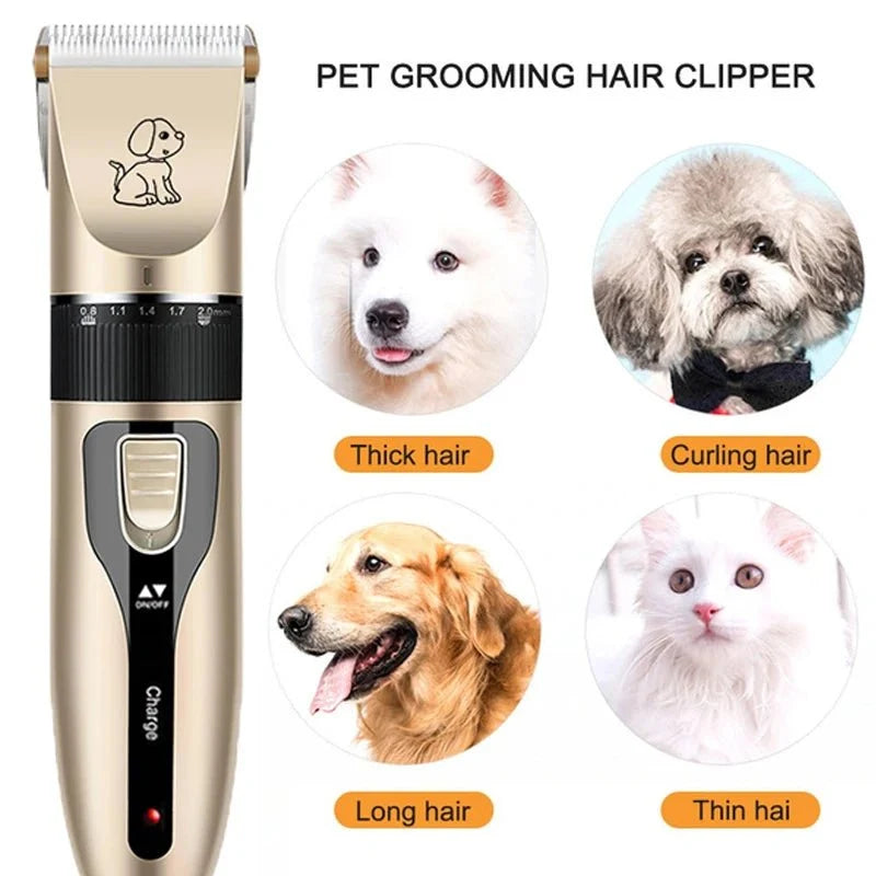 Electric Pet Clipper Grooming Kit – EaseCraft™