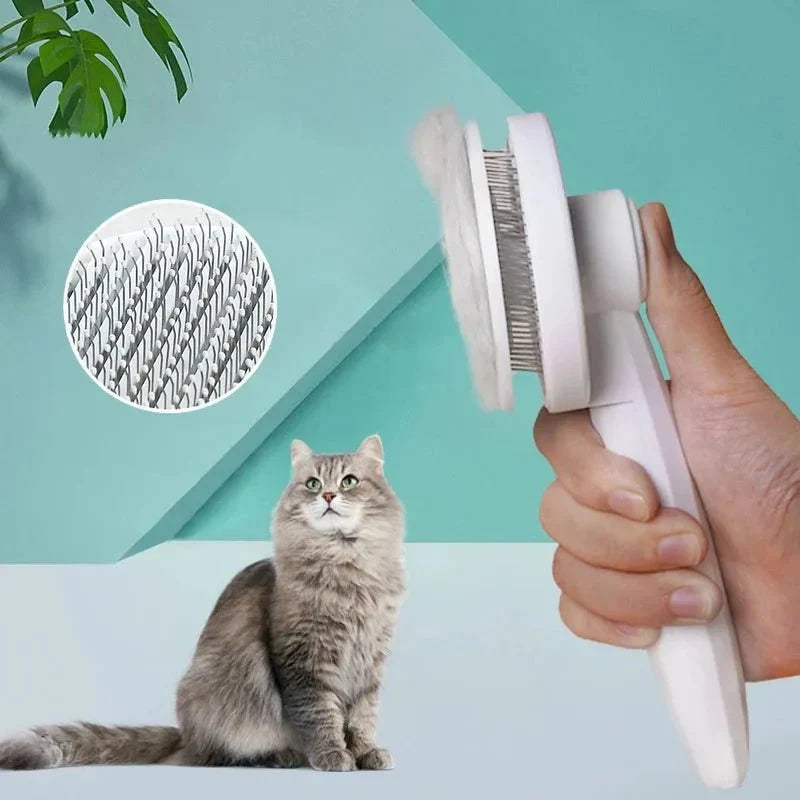 Pet Grooming Brush for Dogs & Cats – FreshHaven™