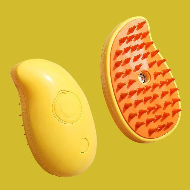 3-in-1 Steam Pet Grooming Brush – CareAdventure™