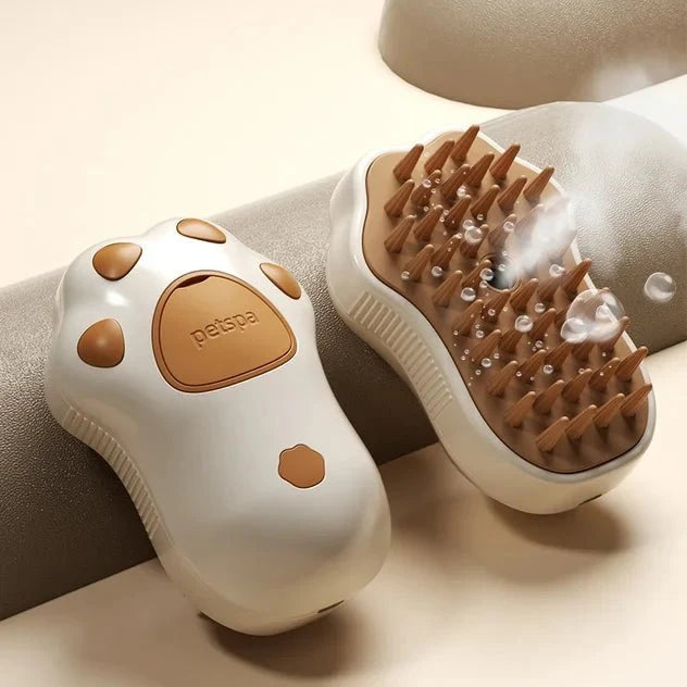3-in-1 Steam Pet Grooming Brush – CareAdventure™
