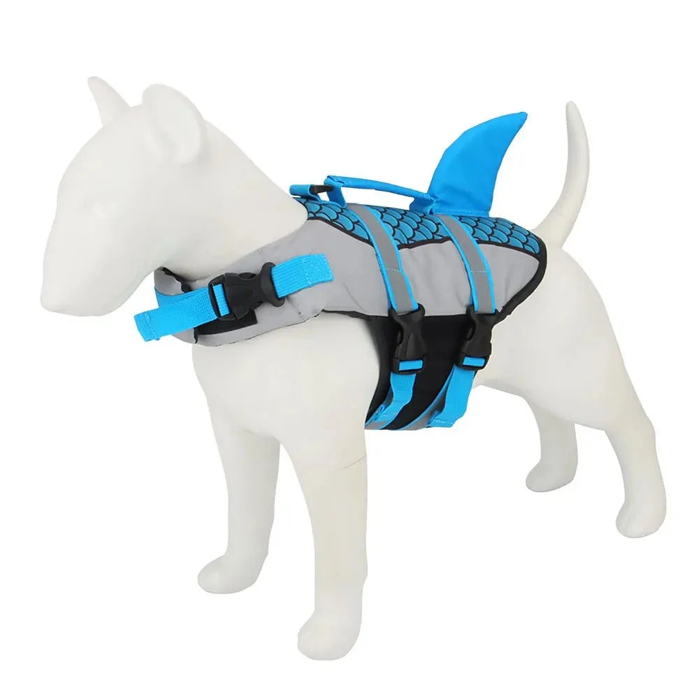 Shark Design Dog Life Jacket – WalkEase™