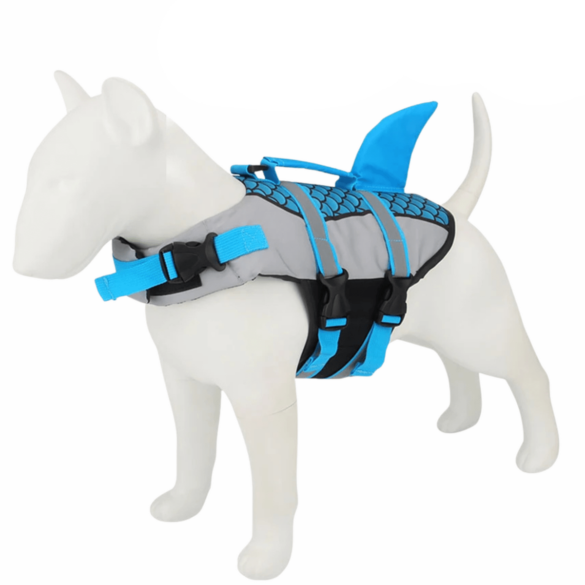 Shark Design Dog Life Jacket – WalkEase™