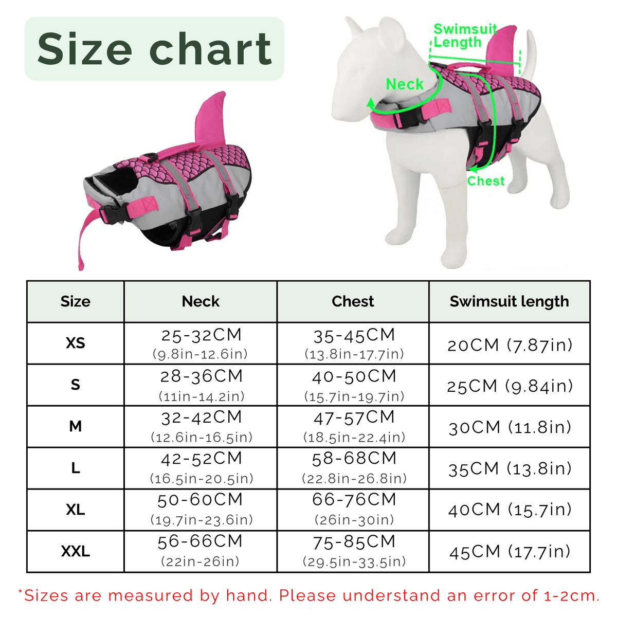 Shark Design Dog Life Jacket – WalkEase™