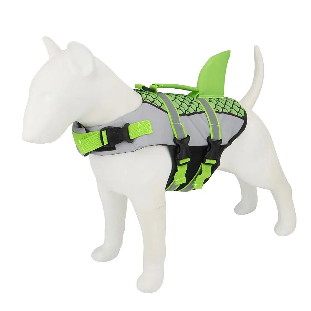 Shark Design Dog Life Jacket – WalkEase™
