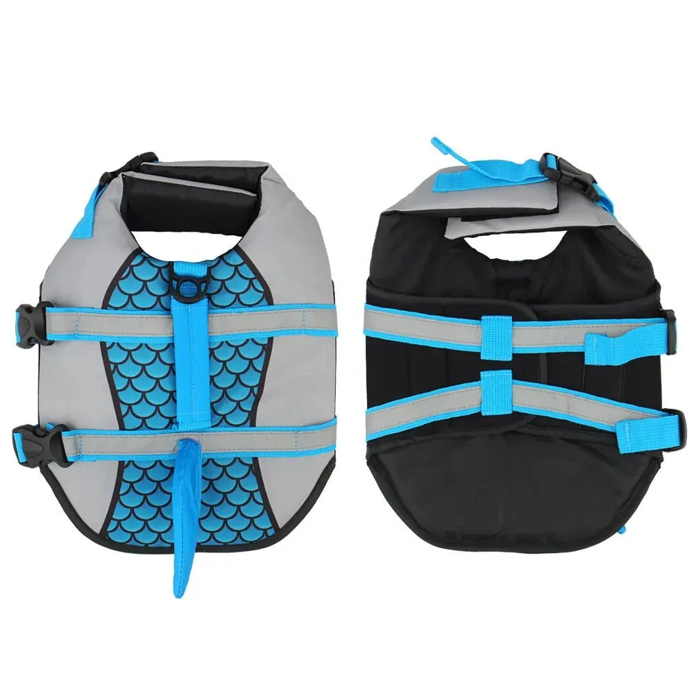 Shark Design Dog Life Jacket – WalkEase™
