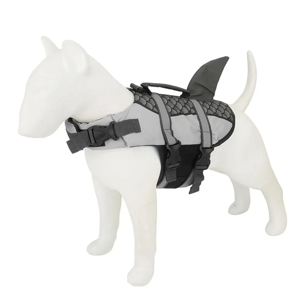 Shark Design Dog Life Jacket – WalkEase™