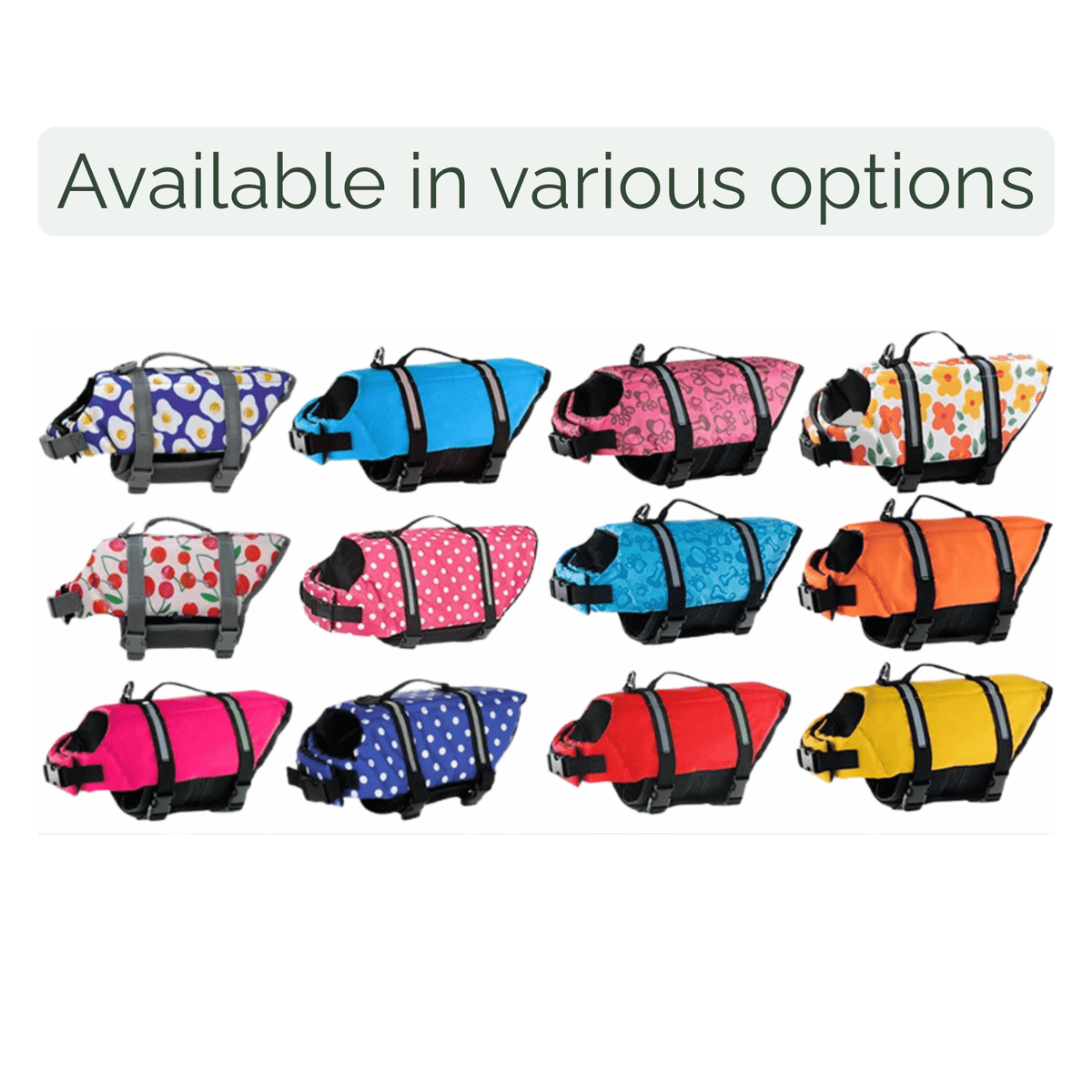 Reflective Dog Life Jacket – TailFlex™
