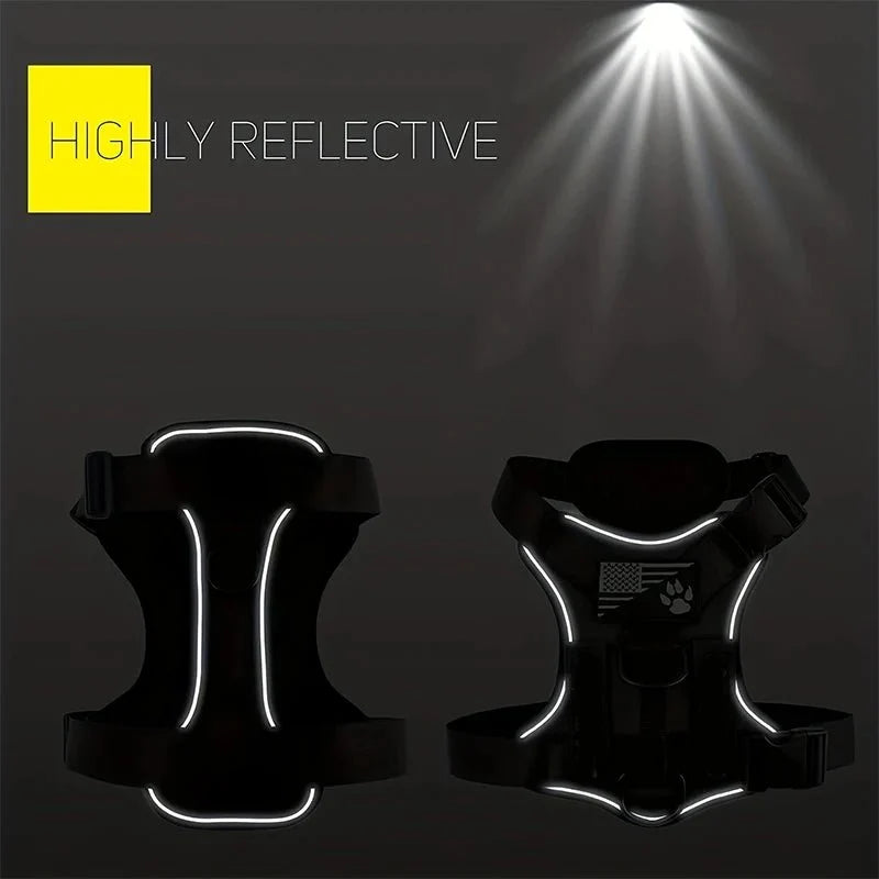 Reflective Assistance Dog Harness – FlexFlex™