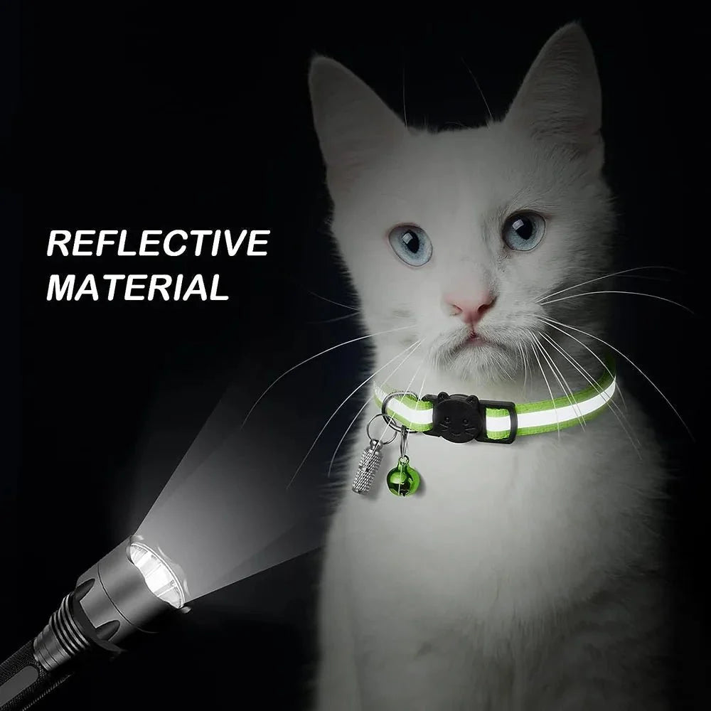 Reflective Cat Collar for Everyday Safety – TrekPeak™