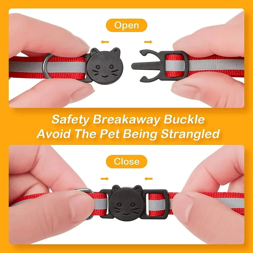 Reflective Cat Collar for Everyday Safety – TrekPeak™