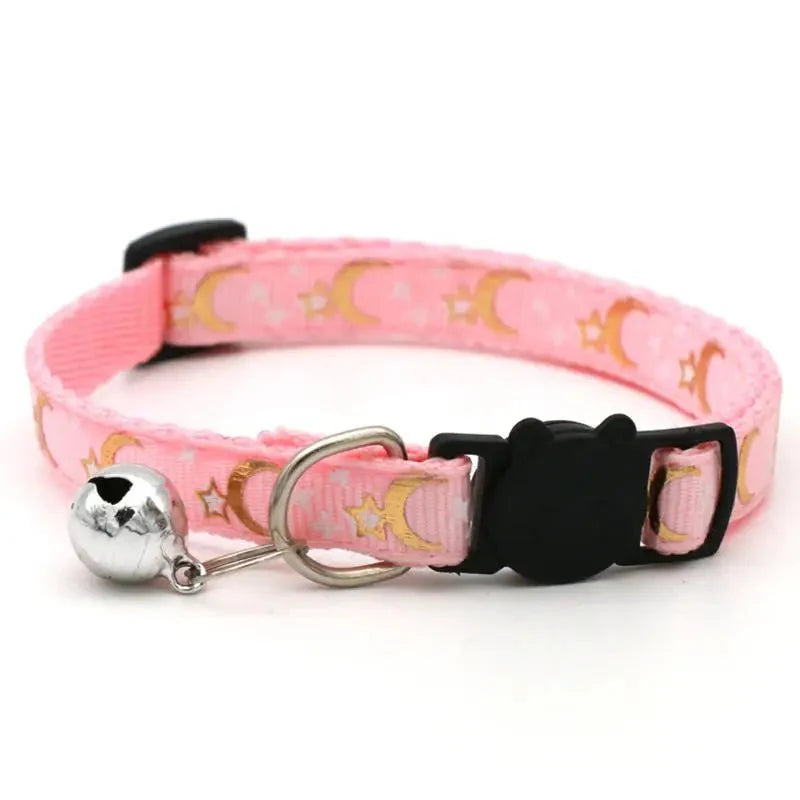 Reflective Cat Collar with Bell – FlexWave™