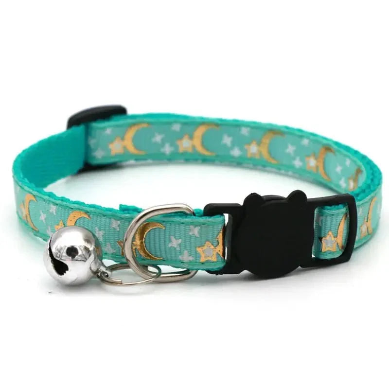 Reflective Cat Collar with Bell – FlexWave™
