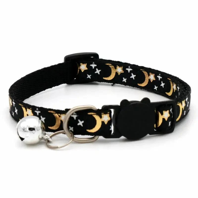 Reflective Cat Collar with Bell – FlexWave™