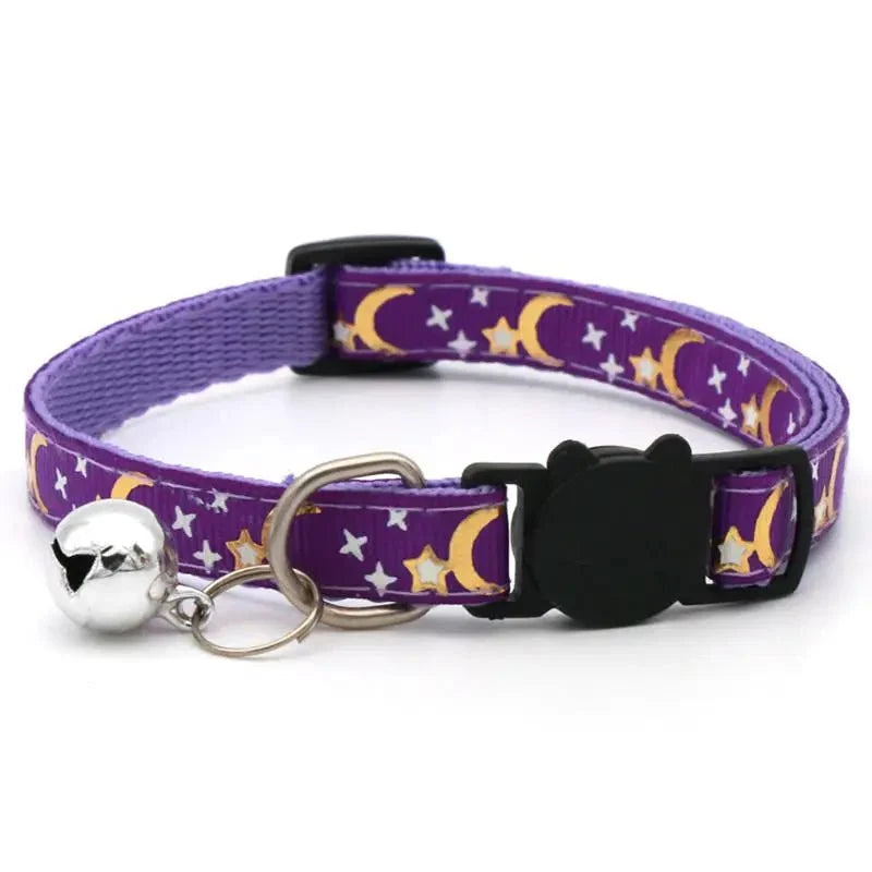 Reflective Cat Collar with Bell – FlexWave™